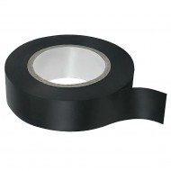 Globe NO2133 19mm 25Yrd Vinil Alev Yürütmeyen İzole Bant 23 Metre Siyah Tekli