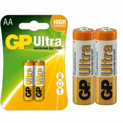 GP G-Tech Ultra Alkalin Kalem LR6 - AA Boy 1.5V Pil 2li Paket
