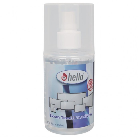 Hello HL-27270 200ML Profesyonel Ekran Temizleyici Sprey Telefon Tablet TV ve Laptop Temizleme Solüsyonu