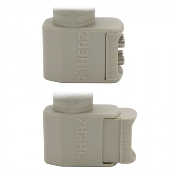 Herz HR-905 Digital Quattro Santral Tipi Ku-Band LNB - Altın Uçlu 0.1dB