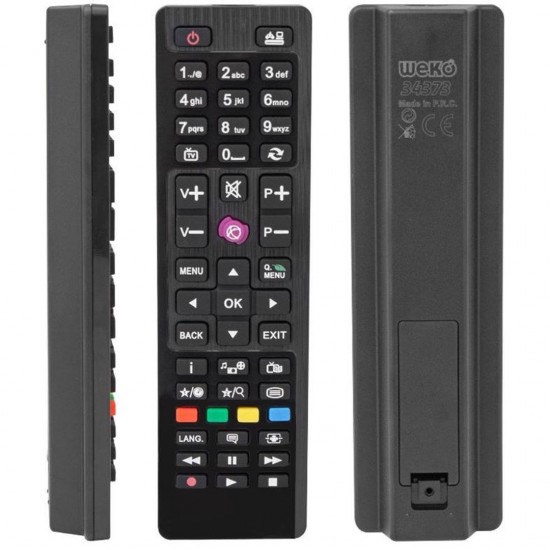 HEY 40136 Vestel SEG Regal RC4849 RM L260 Mini MOR Uyumlu LCD LED TV Kumanda