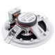 Hikvision DS-QAE0206G1-V 5.25" 6W 8Ohm Analog 100V Trafolu Tavan Gömme Hoparlör Beyaz