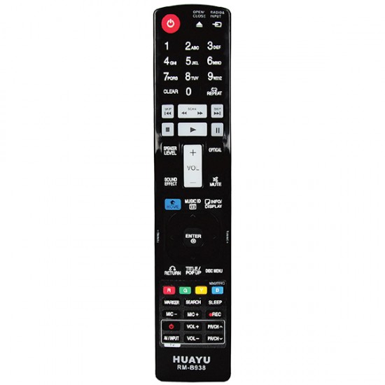 HUAYU KD RM-B938 LG UNIVERSAL DVD KUMANDA BLİSTERLİ