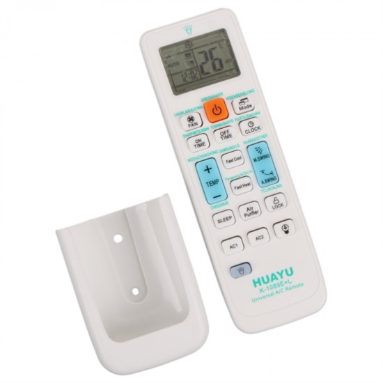 Huayu K-1089E+L Üniversal Akıllı Klima Kumandası LED Işıklı ve Geniş Uyumluluk