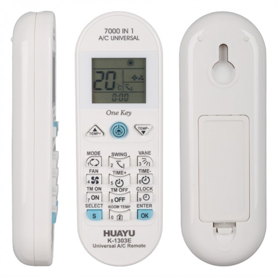 Huayu K-1303E 7000 In 1 Üniversal Akıllı Klima Kumandası