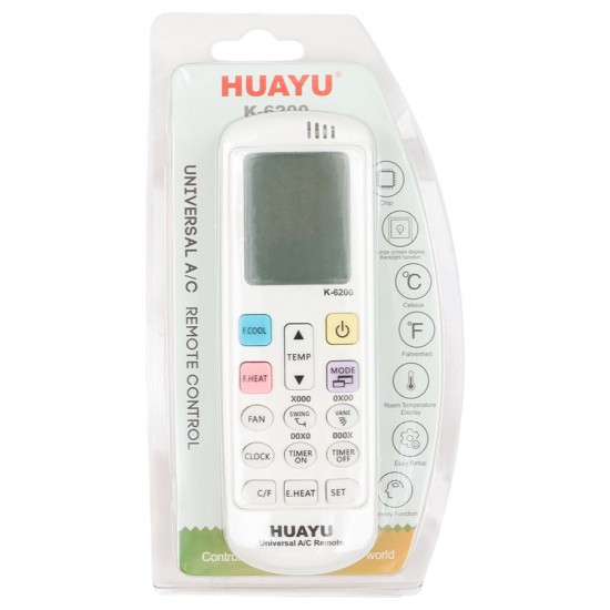 Huayu K-6200 Üniversal Akıllı Klima Kumandası