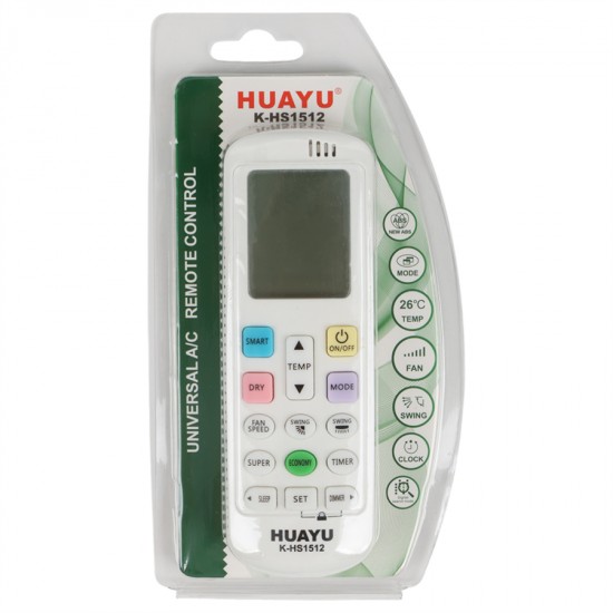 Huayu K-HS1512 Üniversal Hisense Akıllı Klima Kumandası
