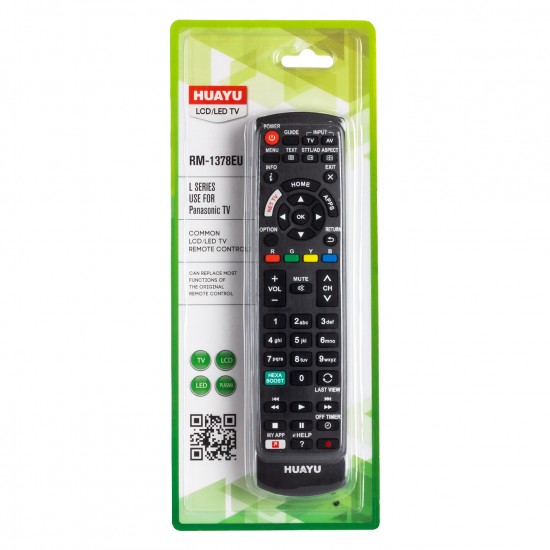 Panasonic RM-L1378 Lcd Led Netflix Universal Tv Kumandası