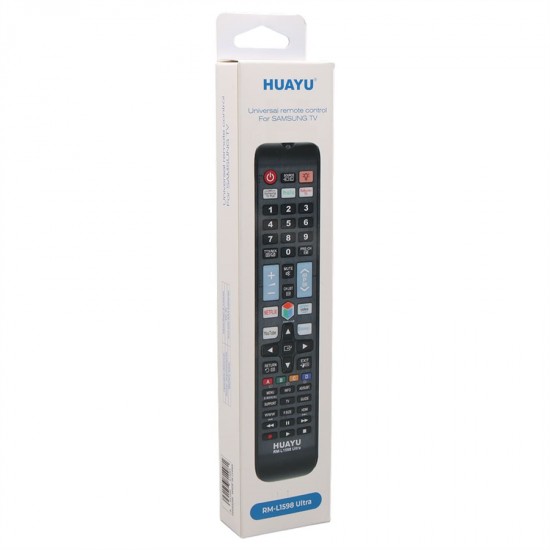 RM-L1598 Samsung Ultra Netflix Rakuten Hulu Youtube Disney+ Tuşlu LCD Led TV Kumanda