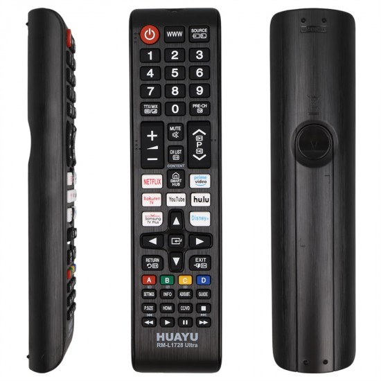RM-L1728 Samsung Ultra Netflix Prime Rakuten Hulu Youtube Disney+ Tuşlu LCD Led TV Kumanda