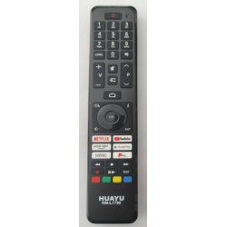 Huayu RM-L1796 Netflix-Youtube-Prime Video-Google Play- Menu-TV3 Play Tuşlu Vestel Universal Lcd Led Tv Kumanda