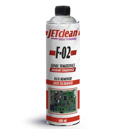 Jetclean F-02 600 Ml Flux Anakart Temizleme Sprey