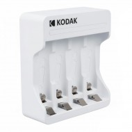 Kodak KD-29490 4'lü AA/AAA Ni-MH Otomatik Hızlı Pil Şarj Cihazı (Type-C)