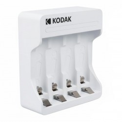 Kodak KD-29490 4'lü AA/AAA Ni-MH Otomatik Hızlı Pil Şarj Cihazı (Type-C)