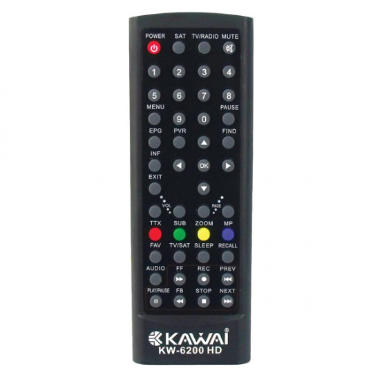 Kawai KW-6200 HD Uydu Alıcı Kumandası