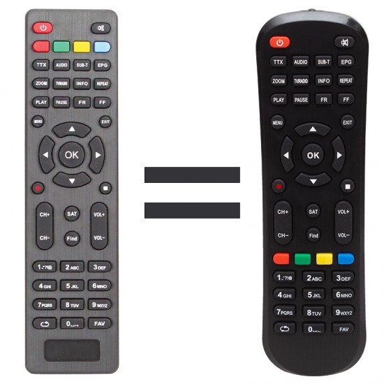 Magbox Forte - Pluton - Rowell RVL-9500 - Microstar HD Uydu Kumanda