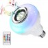 Ledx Al-SPKR Kumandalı Bluetooth Hoparlör Ampul 500 Lümen Rgb Ledli E27 Lamba