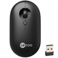 Lenovo Lecoo WS212 1600 DPI 4 Tuşlu Kablosuz Siyah Optik Mouse
