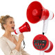 Magicvoice 619U 50 Watt Şarj Edilebilir El Megafonu Bluetooth ve Ses Kayıt Destekli