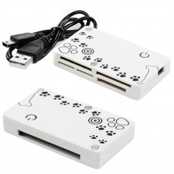 Narita HT-02A Usb 2.0 Support Sd-Mmc-Mini Sd-T Flash-Ms-Ms Pro All In One Çoklu Kart Okuyucu 