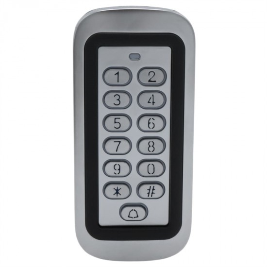 Novacom NC-MSWP25 IP68 Şifrematik RFID Kart ve Şifreli Kapı Kilidi Metal Kasa Suya Dayanıklı