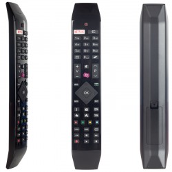 Vestel Netflix Mor Tuşlu Yeni Üstü Camlı Model Led Tv Kumanda