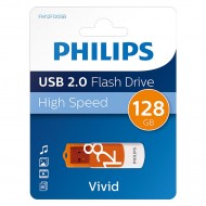 Philips Vivid Serisi 128GB USB 2.0 High Speed Flash Bellek (FM12FD05B/00)