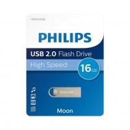 Philips FM16FD160B/00 16GB Klasik Gümüş Moon USB 2.0 Metal Flash Bellek