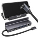 Philips SWR1691A/93 USB-C 6'sı 1 Arada Stand Tasarımlı Hub - 4K 60Hz HDMI, 1000Mbps LAN, 100W PD