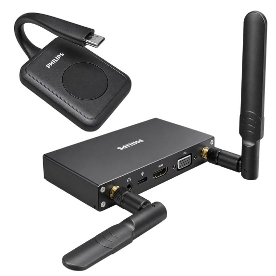 Philips SWR8106E/93 Kablosuz HDMI & VGA Görüntü Aktarıcı Set - 50 Metre Menzilli
