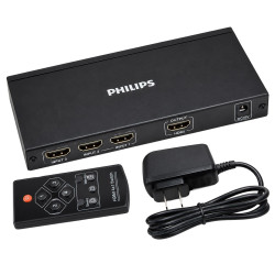 Philips SWR9101W/93 HDMI Quad Multi-Viewer 4-Giriş 1-Çıkış Ekran Bölücü ve Seçici Switch