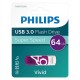 Philips Vivid FM64FD00B/00 64GB USB 3.0 Flash Bellek