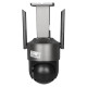 Plato PL-39050 Dual Smart Çift Kameralı Gece Görüşlü 3MP+3MP Speed Dome Wi-Fi Güvenlik Kamerası iCSee