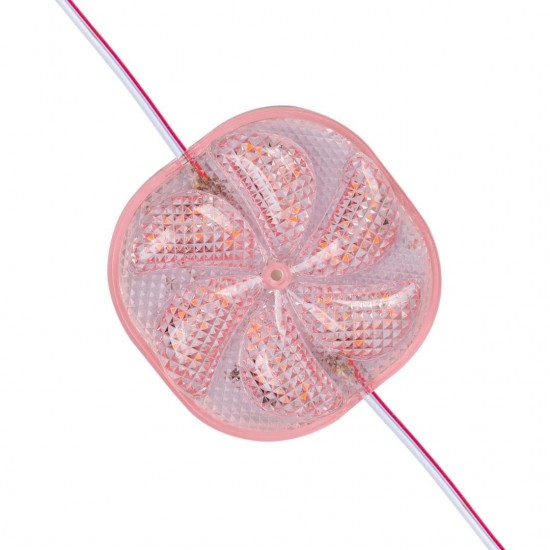 PowerMaster PM-14709 12 Volt 3 Watt Pembe Sabit 6565-2835 Modül Led 65x65x12mm