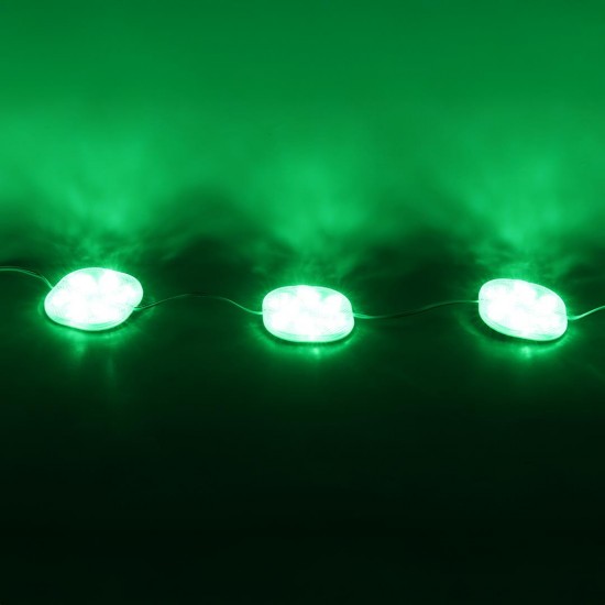 PowerMaster PM-14707 12 Volt 3 Watt Yeşil Sabit 6565-2835 Modül Led 65x65x12mm