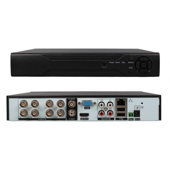 Powermaster AHD-ANALOG-TVI-CVI 1080N 5MP Destekli 8 Kanal Dvr-Xvr Kayıt Cihazı
