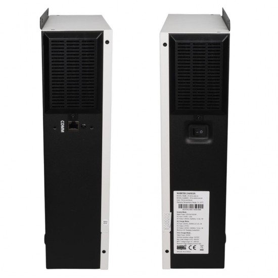 PowerMaster CP-EF30 24V 125A 3000W Off-Grid Hibrit Saf Sinüs Güç İnverteri (MPPT Solar + AC Şarj)
