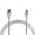 Powermaster iPod Şarj Aleti Kablosu 5 Pin Geniş 1.5 Metre Şeffaf