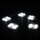 PowerMaster PM-14696 12 Volt 3 Watt Soğuk Beyaz Yanıp Sönen Çakar 6565-2835 Modül Led 65x65x12mm