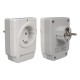 PowerMaster PM-18721 16 Amper - 3680 Watt Tekli Çocuk Korumalı 2 USB'LI 1400 Joule Akım Korumalı Priz