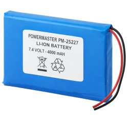 Powermaster PM-25227 7.4V 4000mAh 606090 Lityum İyon (Li-ion) Şarj Edilebilir Yassı Batarya