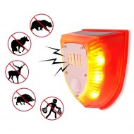 PowerMaster PM-26953 Köpek Silah Sesli Hayvan Kovucu Alarm Cihazı Hareket Sensörlü Solar Panelli