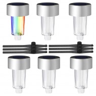 Powermaster PM-26962 Metal Gövdeli Dc 5V RGB Solar Balkon-Havuz-Bahçe Lambası (6'lı Paket) 