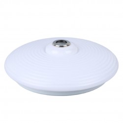 Powermaster PM-27330 Beyaz 35*10.5 Cm 24 Watt Bluetooth Hoparlörlü Tavan Aydınlatma (AL-BL303) Tornavida Hediyeli