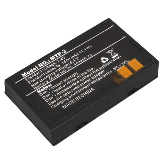 Powermaster PM-27610 7.4 Volt 1500mAh Li-iOn 2S Batarya 