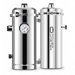 PowerMaster PM-28652 Ana Hat Su Arıtma Sistemi 3.000 L/Saat Paslanmaz Çelik Gövdeli Yıkanabilir UF-PVDF Filtreli