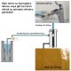 PowerMaster PM-28653 Ana Hat Su Arıtma Sistemi 5.000 L/Saat Paslanmaz Çelik Gövdeli Yıkanabilir UF-PVDF Filtreli