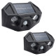 PowerMaster PM-29074 Beyaz ve Kırmızı Renkli Hareket Sensörlü Solar Bahçe Aydınlatması