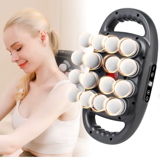 Powermaster PM-29677 16 Başlıklı Ultra Geniş Alanlı Selülit ve Derin Doku Masaj Aleti