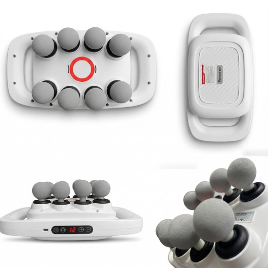 Powermaster PM-29678 Multi-Foksiyonel 8 Başlıklı Profesyonel Selülit Giderici ve Derin Doku Masaj Aleti